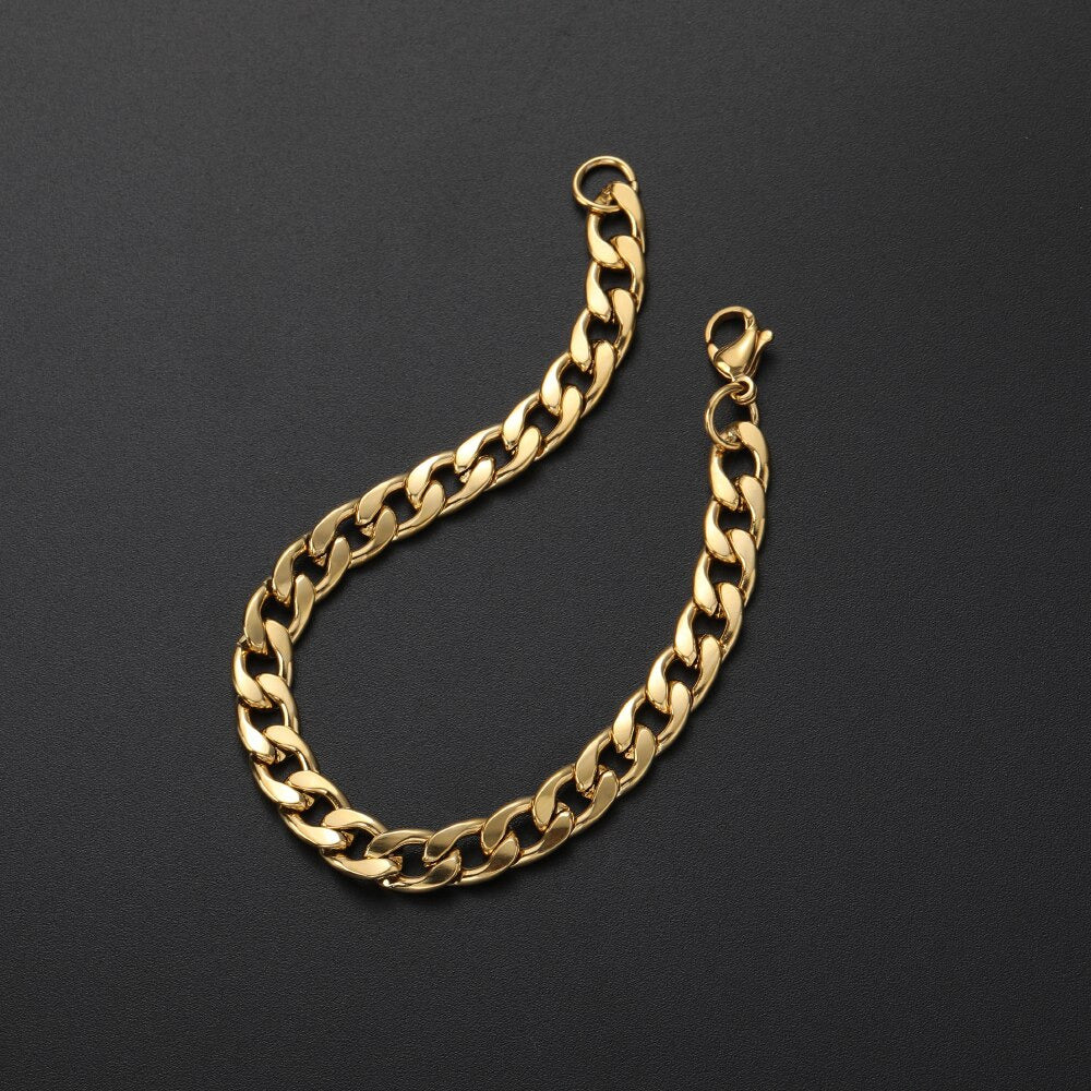 Cuban Link Armband - Goud Kleurig - TrendFox