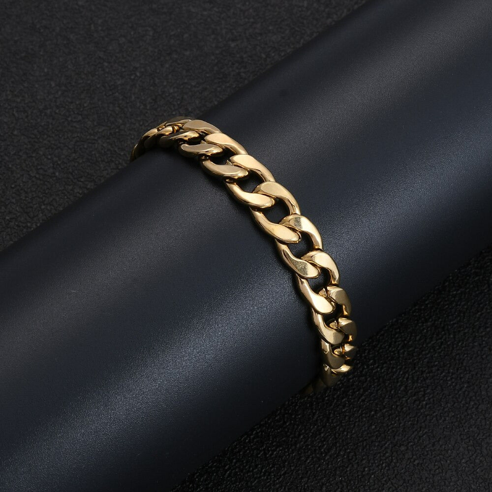 Cuban Link Armband - Goud Kleurig - TrendFox