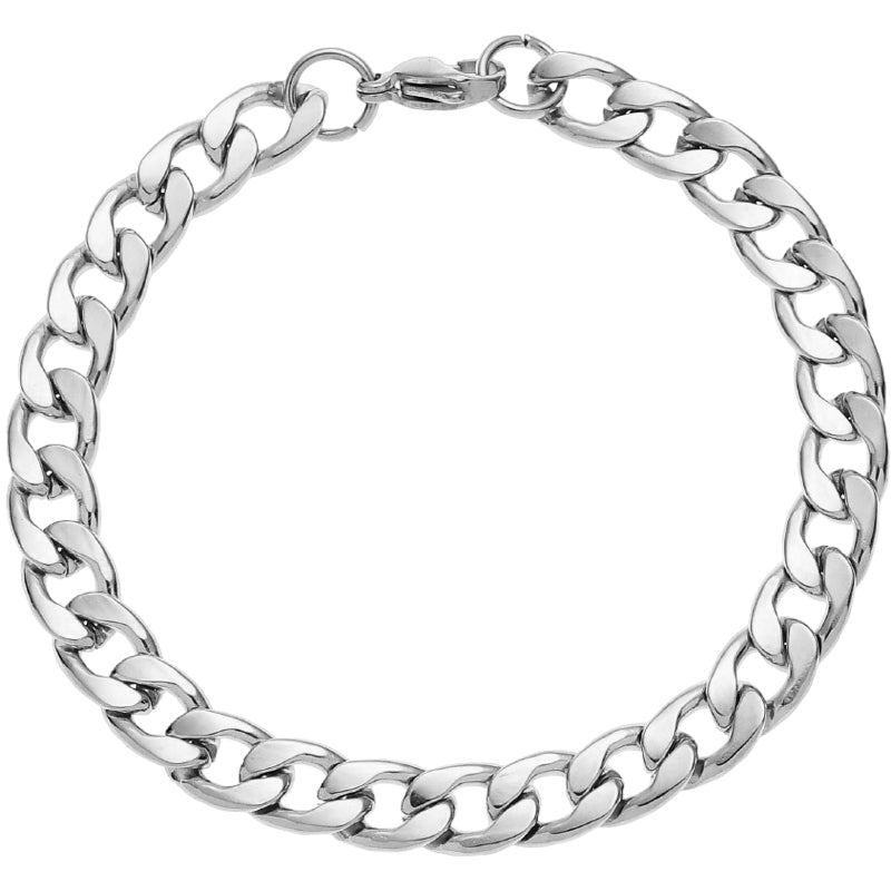 Cuban Link Armband - Staal - Zilver Kleurig - TrendFox