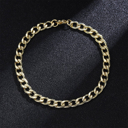 Cuban Link Ketting + Armband Set - Goud Kleurig - TrendFox