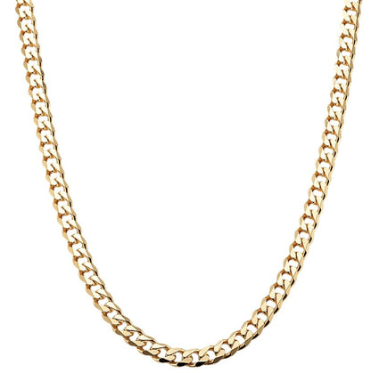 Cuban Link Ketting - Dikke Schakels - Staal - Goud Kleurig - TrendFox