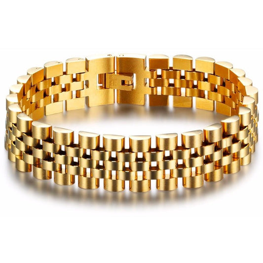 Jubilee Stijl Armand - Staal - Goud Kleurig - TrendFox