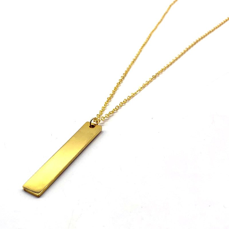 Ketting met Blanco Hanger - Goud Kleurig - TrendFox